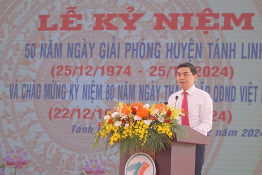 Long trọng tổ chức kỷ niệm 50 năm ngày giải phóng huyện Tánh Linh