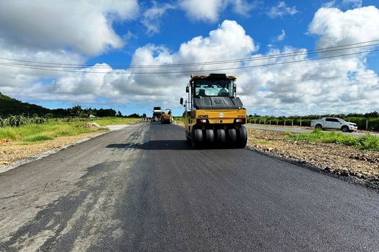 Công ty CP Đầu tư và Xây dựng 515: Huy động mọi nguồn lực thi công đường ven biển phía Nam