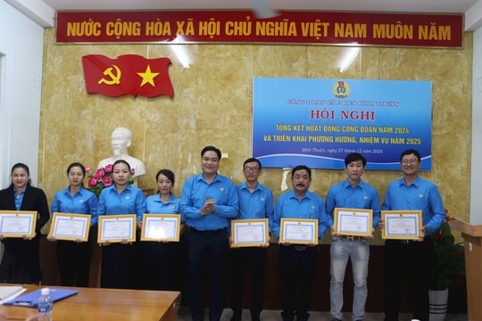 Công đoàn các Khu Công nghiệp Bình Thuận: Nhiều chỉ tiêu đạt và vượt kế hoạch đề ra trong năm 2024 