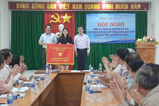 Khối thi đua 5:
Phấn đấu hoàn thành, vượt các chỉ tiêu năm 2025