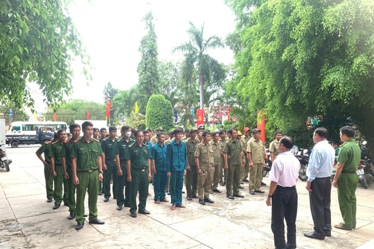 Tuy Phong: Tình hình an ninh trật tự có nhiều chuyển biến