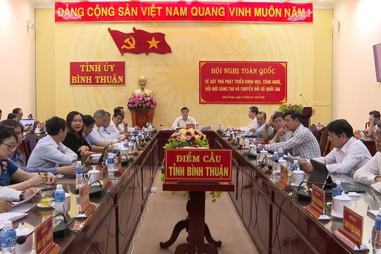 Hội nghị toàn quốc về đột phá phát triển khoa học, công nghệ, đổi mới sáng tạo và chuyển đổi số quốc gia