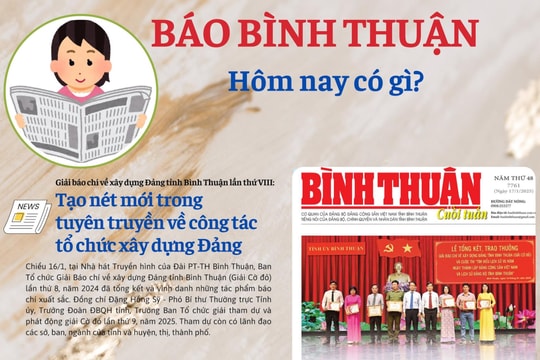 Kính mời độc giả đón đọc báo in Bình Thuận hôm nay (17/1)