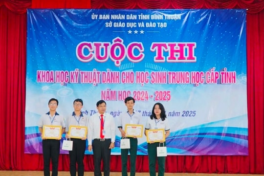 Cuộc thi khoa học kỹ thuật - sân chơi sáng tạo cho học sinh trung học