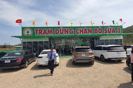 Bắt đầu đưa vào khai thác Trạm dừng nghỉ tạm tại Km205+092 cao tốc Vĩnh Hảo – Phan Thiết