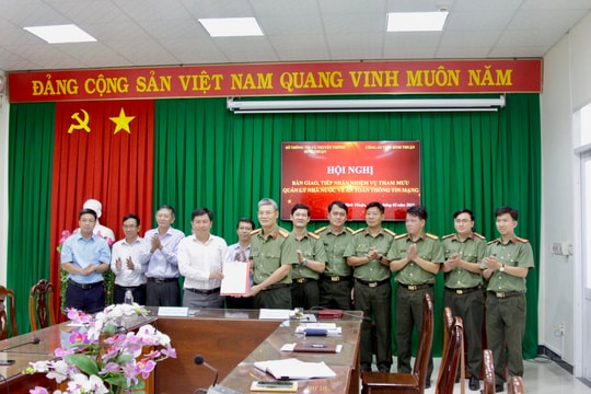 Chuyển giao nhiệm vụ quản lý nhà nước về an toàn thông tin mạng sang Công an tỉnh