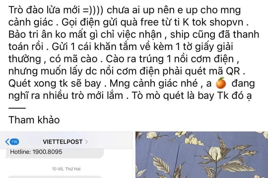 Mắc bẫy vì những món quà 0 đồng