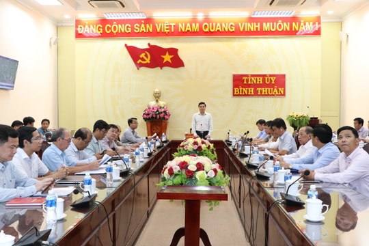 Quyết tâm hoàn thành dự án đường kết nối với đường sắt tốc độ cao Bắc – Nam với Phan Thiết vào năm 2028