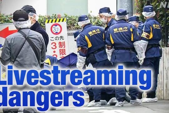 Vụ giết người livestream ở Tokyo, lời cảnh tỉnh rủi ro mạng xã hội