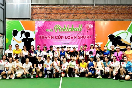 Giải Pickleball 8/3: Sân chơi thể thao ý nghĩa cho chị em phụ nữ