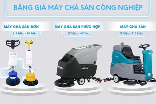 ‏Máy chà sàn - giải pháp làm sạch số 1 hiện nay‏