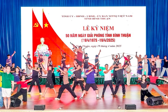 Sơ duyệt chương trình Lễ kỷ niệm 50 năm Ngày giải phóng tỉnh Bình Thuận