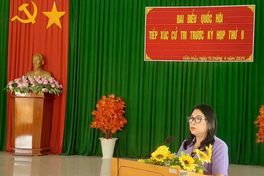  Cử tri kiến nghị vấn đề đời sống, an sinh và an ninh thông tin