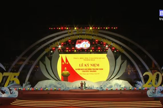 [TRỰC TIẾP] CHƯƠNG TRÌNH LỄ KỶ NIỆM 50 NĂM NGÀY GIẢI PHÓNG TỈNH BÌNH THUẬN (19/4/1975 - 19/4/2025)