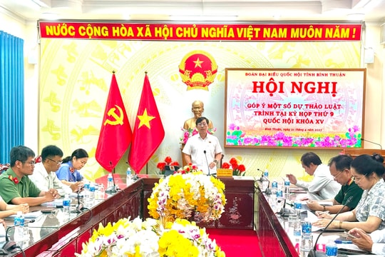Lấy ý kiến góp ý 4 dự thảo luật trình tại Kỳ họp thứ 9, Quốc hội khóa XV