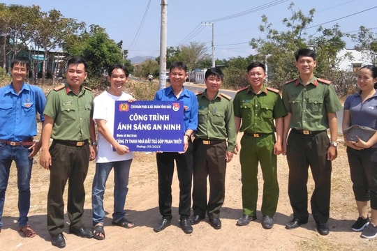 Phòng An ninh nội địa Công an Bình Thuận đẩy mạnh công tác “Dân vận khéo”