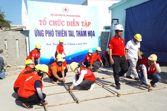 Nâng cao kỹ năng phòng ngừa, ứng phó thiên tai trong cộng đồng
