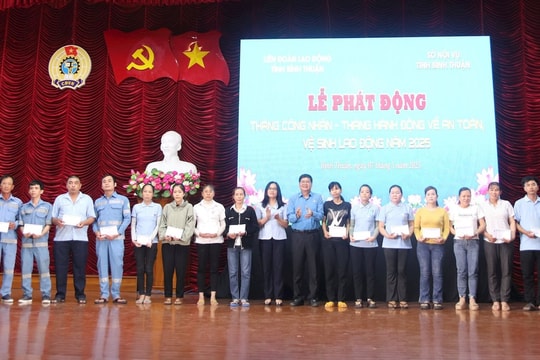 Tiếp tục chăm lo vật chất và tinh thần cho công nhân và người lao động
