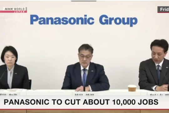 Panasonic sẽ cắt giảm khoảng 10.000 việc làm