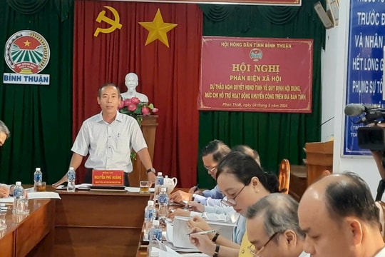  Phản biện xã hội về quy định hỗ trợ hoạt động khuyến công