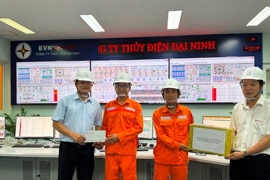 Công ty Thủy điện Đại Ninh hưởng ứng tháng công nhân, tháng hành động về an toàn, vệ sinh lao động năm 2025