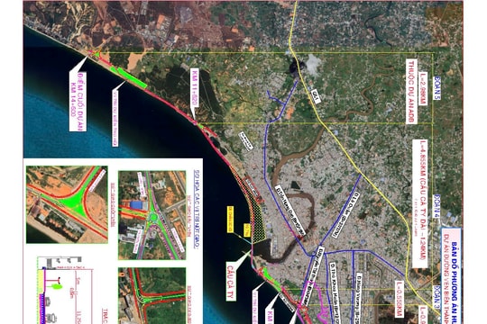 Thống nhất chủ trương đầu tư tuyến đường ven biển Phan Thiết dài hơn 14,6 km