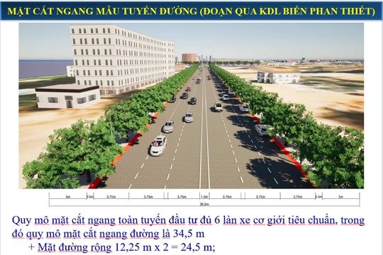 Tuyến đường ven biển qua TP.Phan Thiết: 
Quyết định đô thị biển đáng sống 