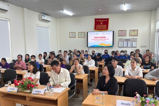 Khai giảng lớp nghiệp vụ buồng cho 44 học viên tại các cơ sở du lịch 