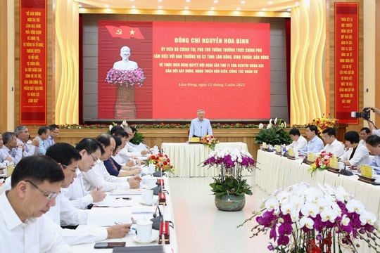 Ban hành Kế hoạch liên tịch thực hiện hợp nhất 3 tỉnh Lâm Đồng, Bình Thuận và Đắk Nông