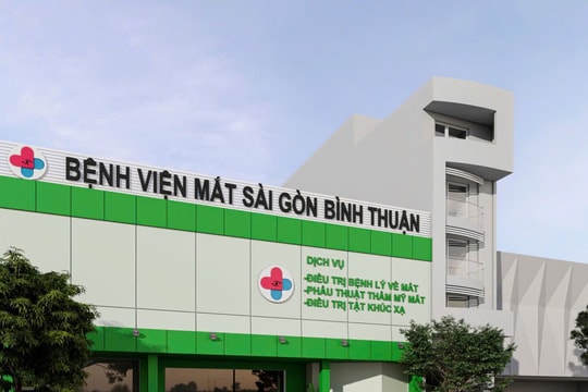 
Bệnh viện Mắt Sài Gòn Bình Thuận: 
Nâng niu đôi mắt, chăm sóc niềm tin