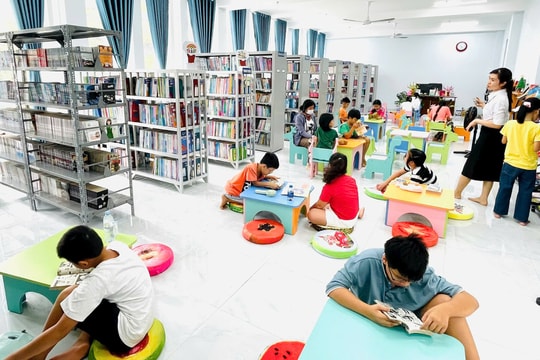 Thư viện tỉnh- điểm đến thú vị cho thiếu nhi trong mùa hè 