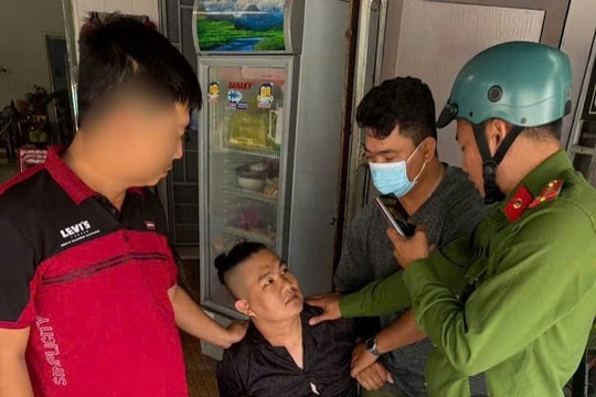 Bắt đối tượng trốn truy nã từ Quảng Ninh vào Bình Thuận 