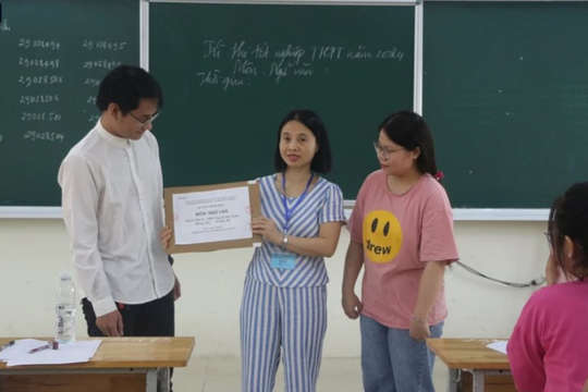 Thi Tốt nghiệp THPT năm 2025: Đề thi sẽ được in trên khổ giấy A3