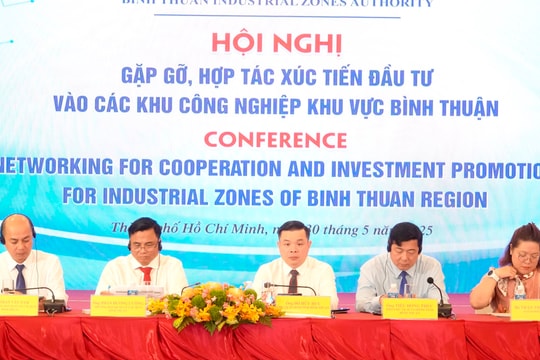 Tại TP.Hồ Chí Minh: 
Hội nghị gặp gỡ, hợp tác xúc tiến đầu tư vào các khu công nghiệp trên địa bàn tỉnh