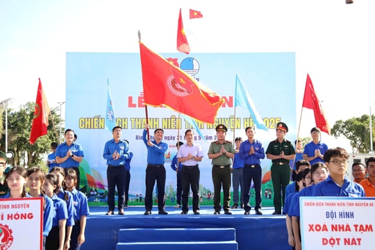 Ra quân Chiến dịch thanh niên tình nguyện hè năm 2025