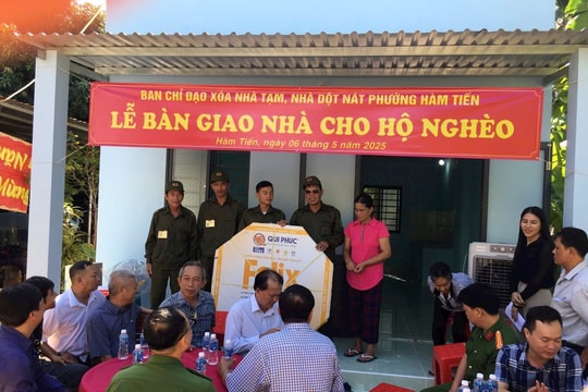 Phan Thiết: “Về đích” trong hành trình xóa nhà tạm, dột nát