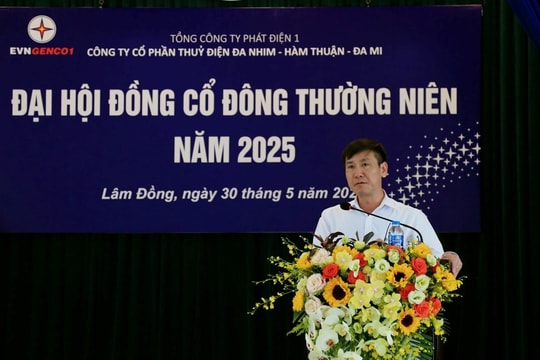 Đại hội đồng cổ đông thường niên năm 2025 Công ty cổ phần Thủy điện Đa Nhim - Hàm Thuận - Đa Mi