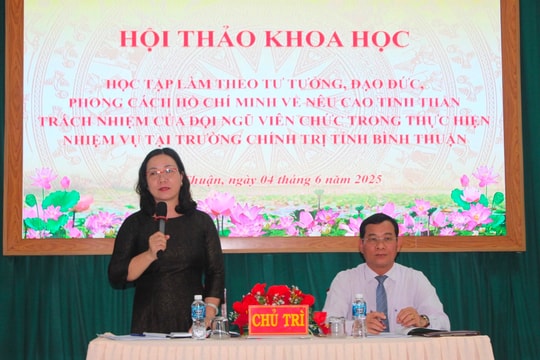 
Hội thảo khoa học Học tập và làm theo tư tưởng, đạo đức, phong cách Hồ Chí Minh