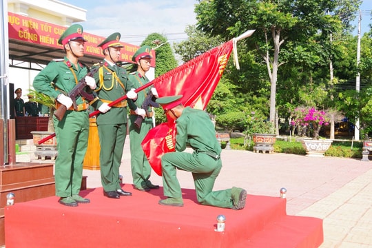 250 chiến sĩ mới tuyên thệ sau 3 tháng huấn luyện