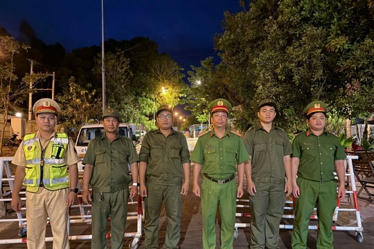 Vững vàng trên mặt trận giữ gìn an ninh trật tự vùng ven biển
