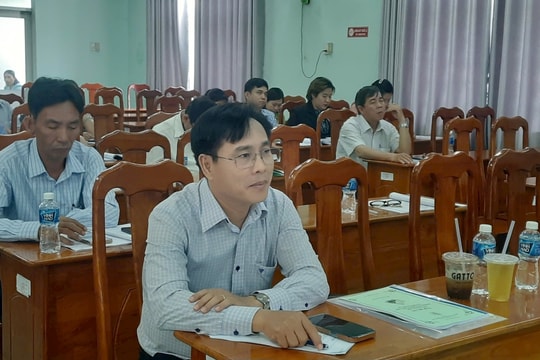Tập huấn thực hiện Thông tư 52 kiểm soát chất lượng nước sinh hoạt