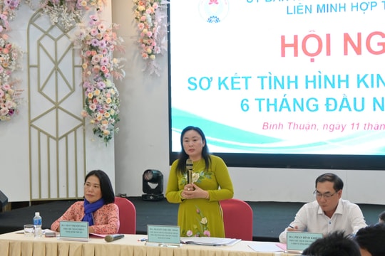 Hội nghị sơ kết tình hình kinh tế tập thể 6 tháng đầu năm 2025