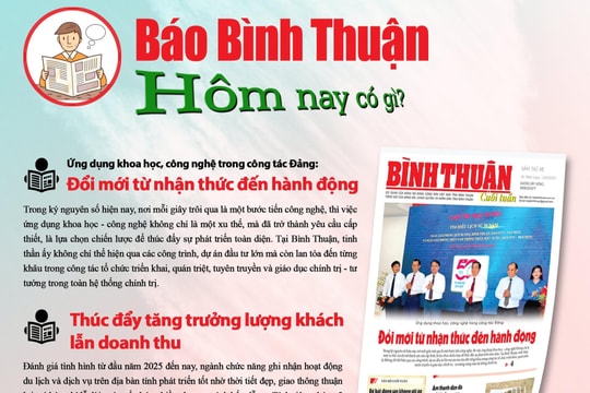 Kính mời độc giả đón đọc báo in Bình Thuận hôm nay (13/6)