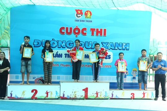 Sôi nổi trên “Đường đua xanh” tỉnh Bình Thuận