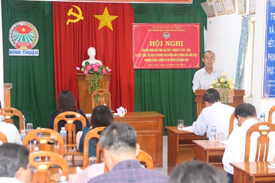 Sơ kết công tác Hội và phong trào nông dân 6 tháng đầu năm 