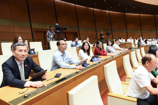 Quốc hội biểu quyết thông qua Nghị quyết sửa đổi Hiến pháp năm 2013 