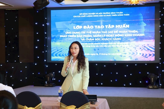 Ứng dụng AI trong hoạt động xúc tiến thương mại, quảng bá sản phẩm nông, thủy sản