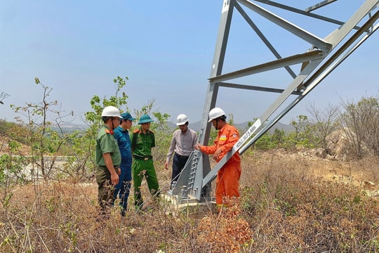 Công an các địa phương hỗ trợ bảo đảm an toàn lưới điện quốc gia