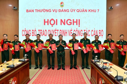 Bộ Quốc phòng bổ nhiệm cán bộ Bộ CHQS tỉnh