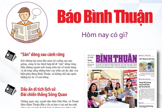 Kính mời độc giả đón đọc báo in Bình Thuận hôm nay (17/6)